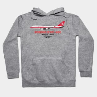 Boeing B747-400 - Malaysia Airlines "Retro Colours" Hoodie